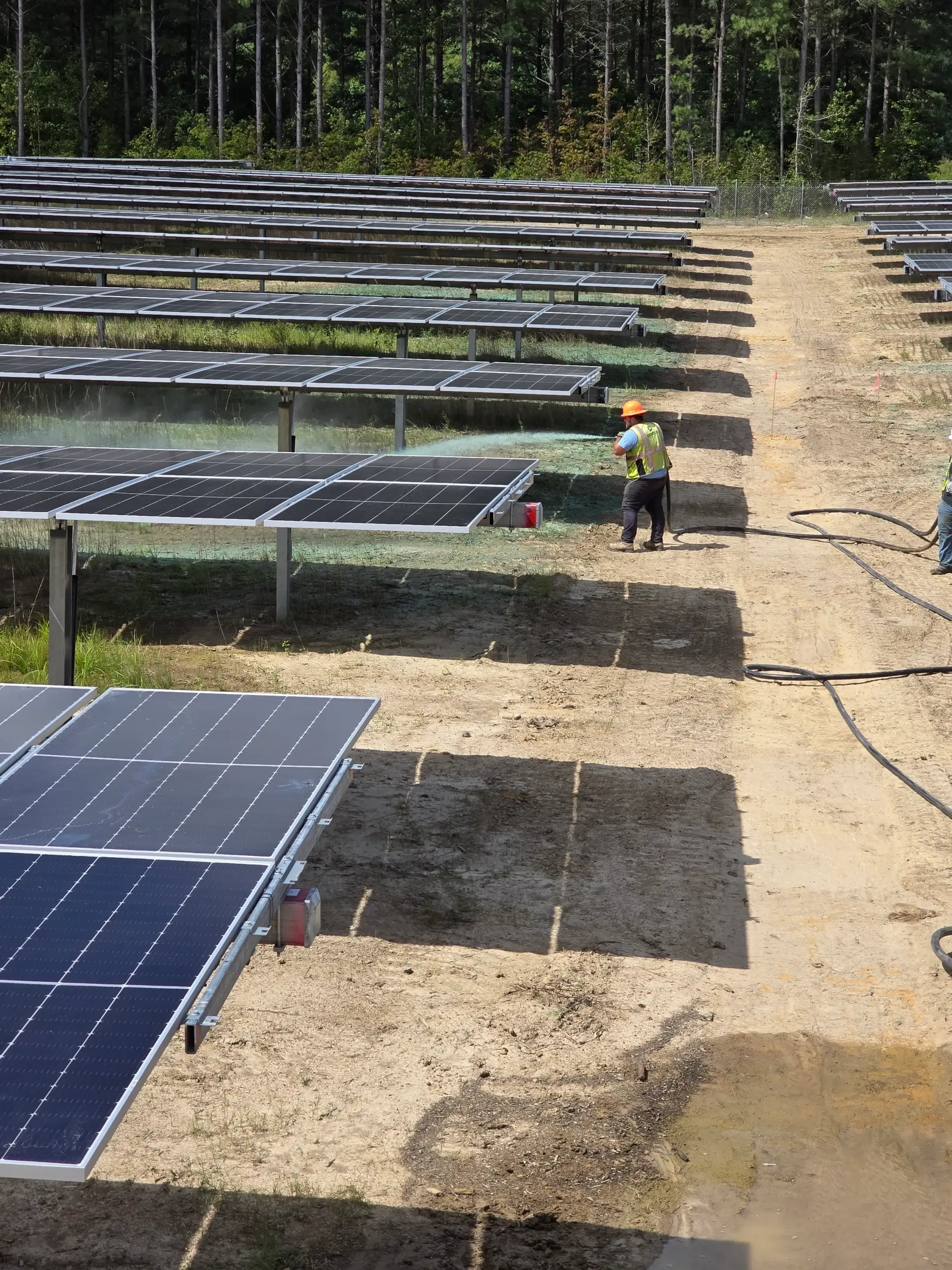 Brookers Mill 2024 Hydroseeding
