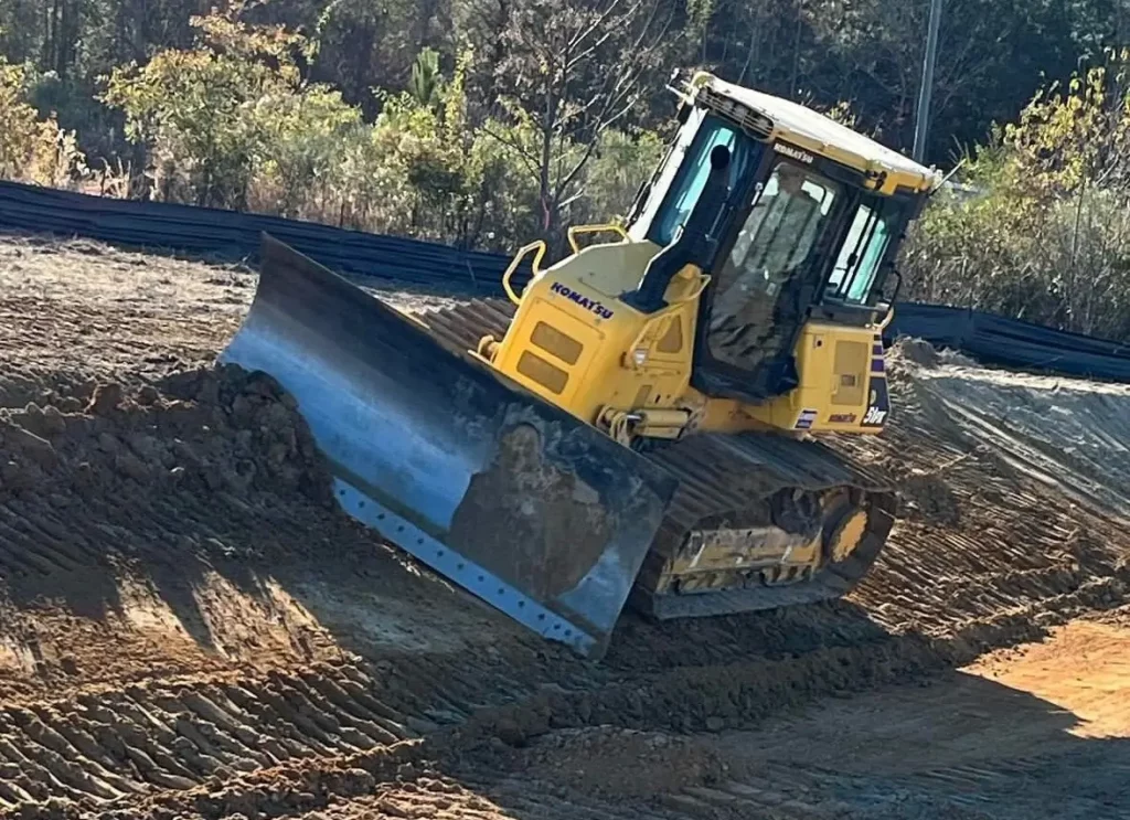Grading Job Site