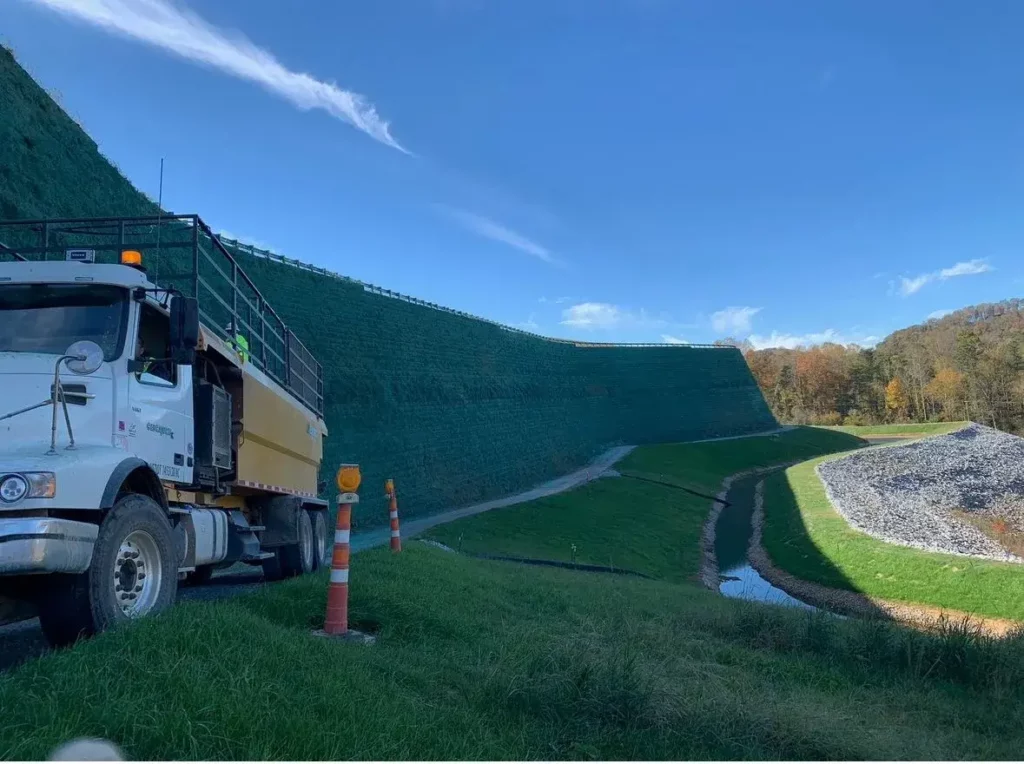 Atruck parked on the side of a road
