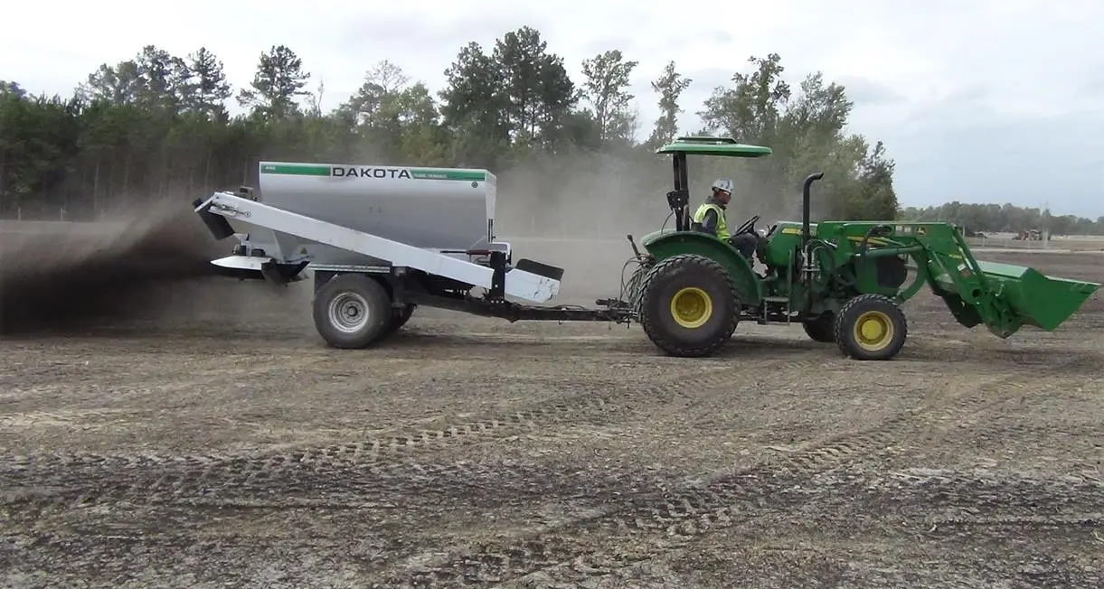 Installation of Mirimichi Green Soil Enhancer