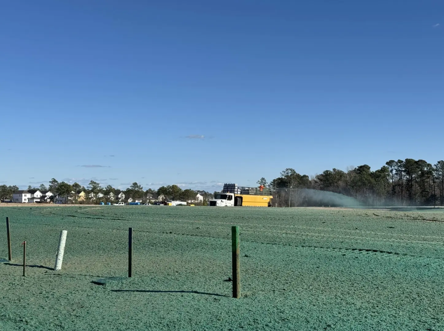 Folklore Way Wilmington NC Hydroseeding
